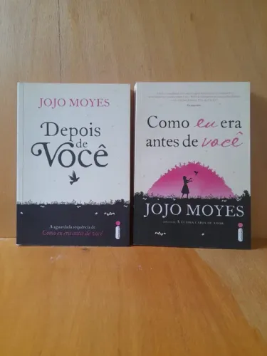 2 livros de Jojo Moyes - Como eu era antes de você e Depois de você
