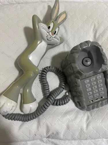 Aparelho telefônico Pernalonga - Vintage Toshiba - Raridade