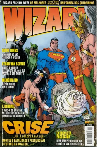 Wizard Brasil Nº 29 - Reportagens E Quadrinhos - 84 Pgs.