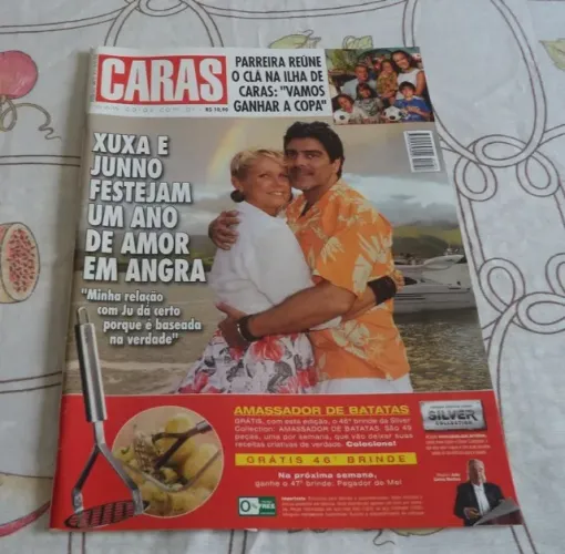 Revista Caras 10 Janeiro 2014. Capa Xuxa E Junno. Para Colecionadores.