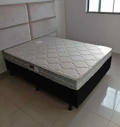 Cama box colchão+Base(solteiro)novo