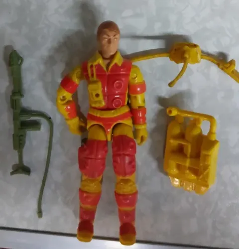 Boneco Lança Chamas - Comandos em Ação - Gi Joe