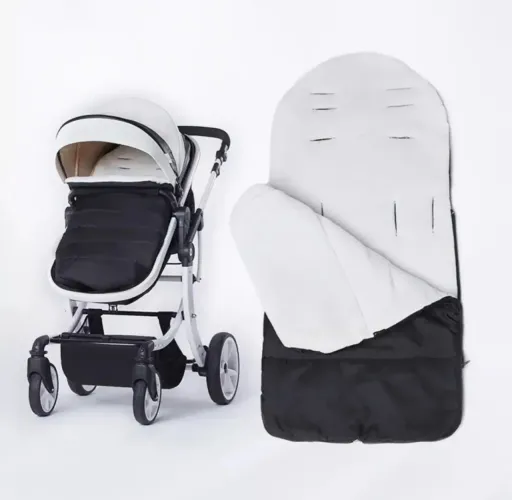 CURITIBA-Saco de dormir para bebe impermeável para carrinho, forro preto microsoft