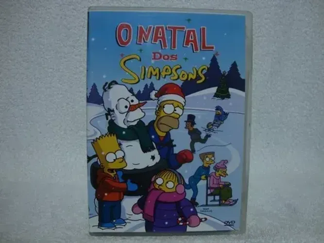 O Natal Dos Simpsons Dvd Original