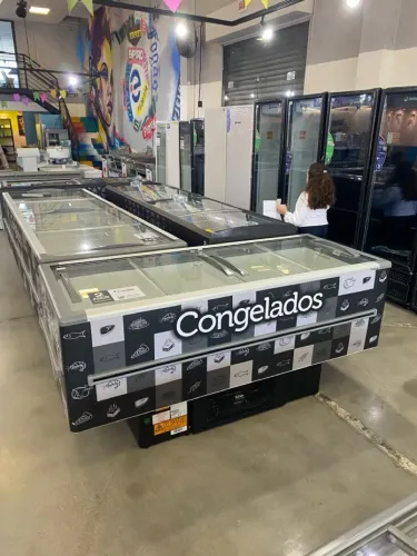 Freezer Horizontal ilha - Industrial para Congelados