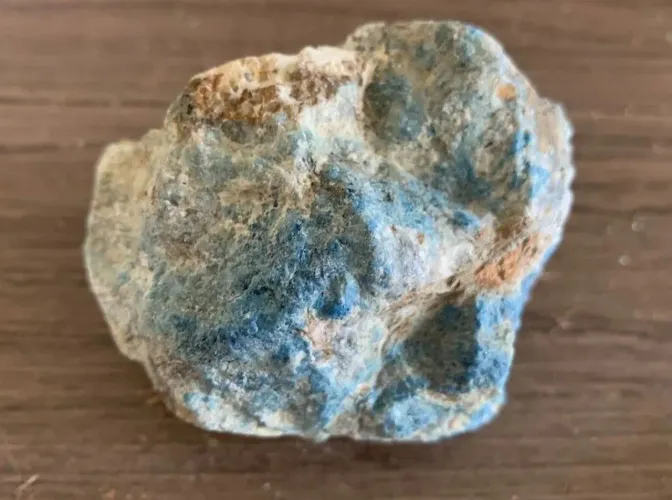 Rara pedra Lazulita do RN para colecionadores
