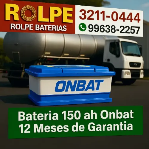 Bateria Onbat 150 Amperes 