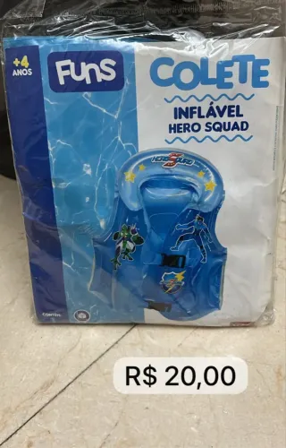 Colete Inflável Hero Squad - FunS