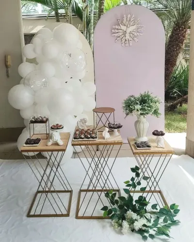 Decoração batizado - chá de bebê - chá revelação