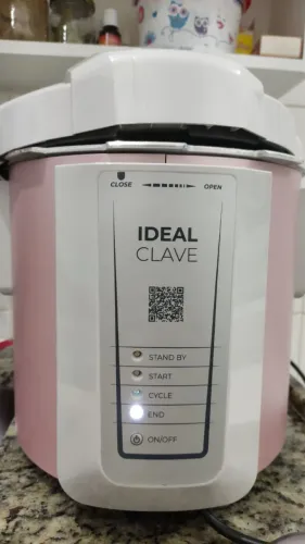 Autoclave Idealclave 8 Litros Rose Gold 220v, com separador e incubadora stermax