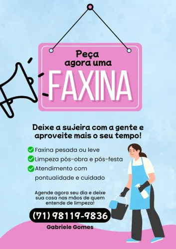 Sua casa limpa