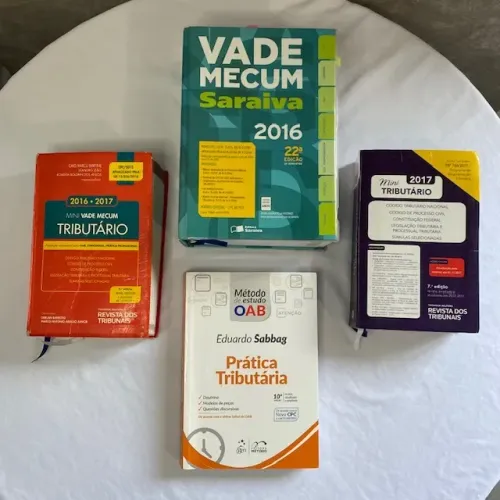 Livros Direito Vade Mecum 2016 Mini Tributário 2017 Estudo OAB
