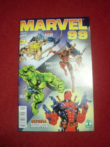 Marvel 99 nºs 1 e 9 (duas edições) CTCRXX
