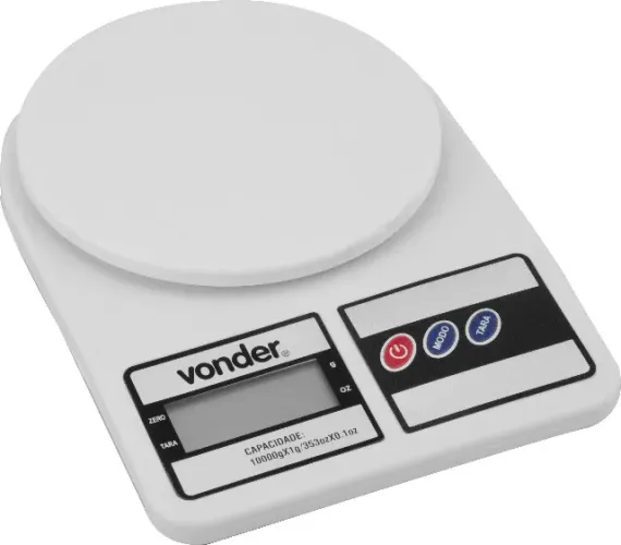 Balança digital de precisão 10 kg - VONDER 