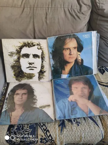 Discos de vinil do Roberto Carlos 