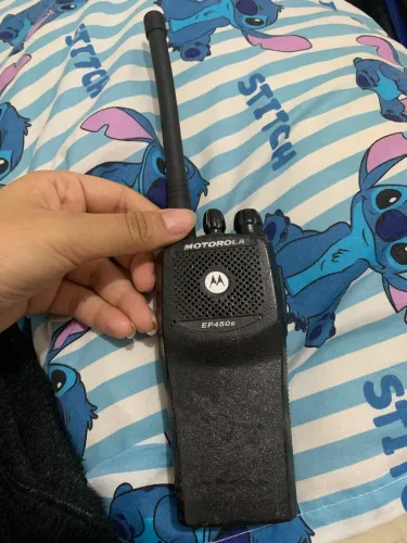 Vendo Rádio Motorola EP450s com fone original