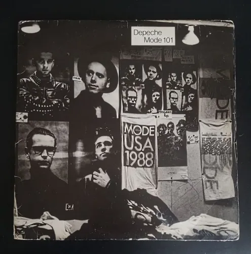 Lp DEPECHE MODE 101 Duplo Com Encarte-Livreto 1989