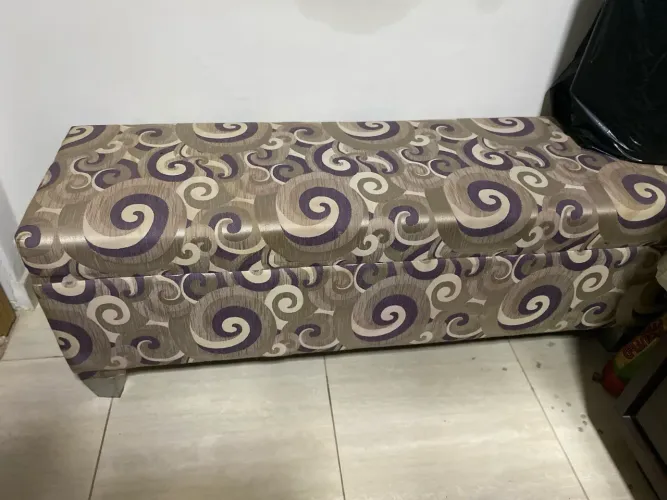 Recamier banco puff Estampada