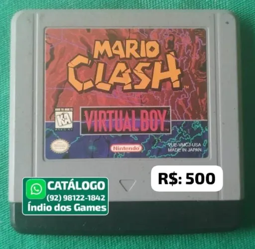 Mario Clash = R$: 500