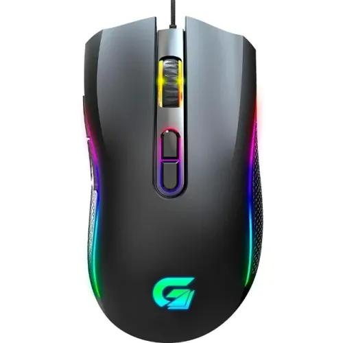 Mouse Gamer Fortrek Black Hawk, RGB, 7200DPI, 6 Botões, USB 2.0 - Novo - Loja Coimbra 