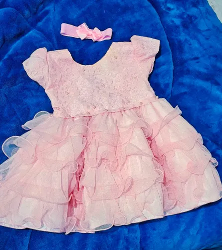 Vestido 1 aninho com acessórios
