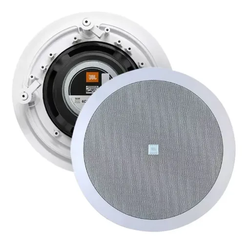 Par de Caixas de Embutir JBL Arandela 6 Polegadas 6CO2R 50W RMS