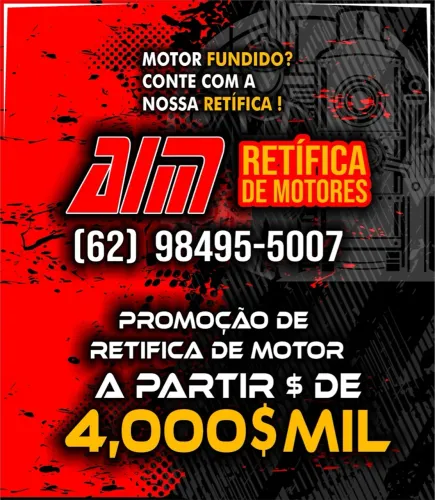 Retífica Aim de Motores | Promoção a partir de R$4.000