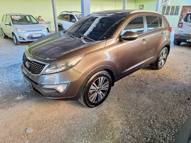 SPORTAGE EX 2.0 2015 FLEX AUTOMÁTICO COM GNV DE QUINTA