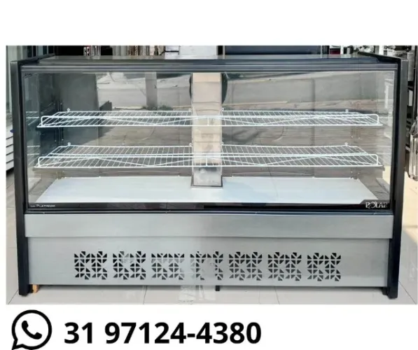 Balcão de Tortas 1,75M Polar 127/220v Novo