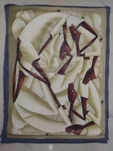 Tela importada pintura a óleo