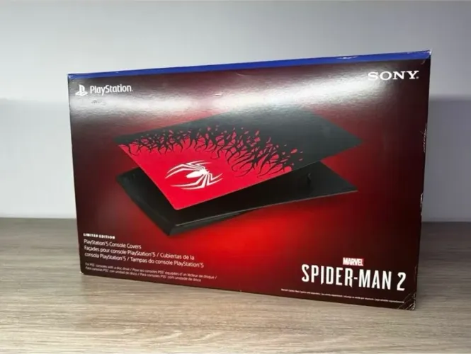 FacePlate PlayStation 5 Spider-Man 2 Edição Limitada