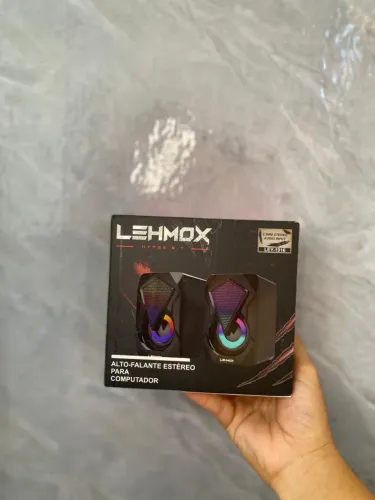 Caixa de som Pc com led - Entregamos a domicílio 