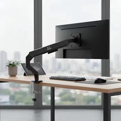 Suporte Monitor Articulado Pistão Gás 13-32" Onistek VESA Ajustável - ON-F100