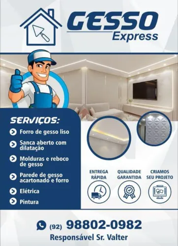 Jwf serviço de gesso 