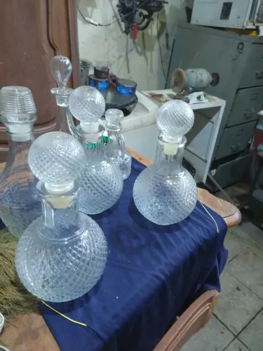 Garrafa de cristal