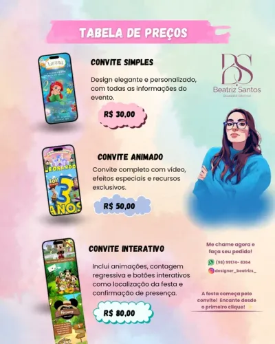Convite Personalizado 