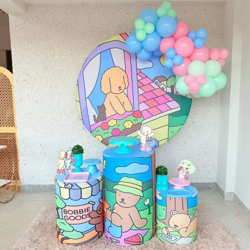 Decoração Infantil Temática - Bobbie Goods (Aluguel de pegue e monte)