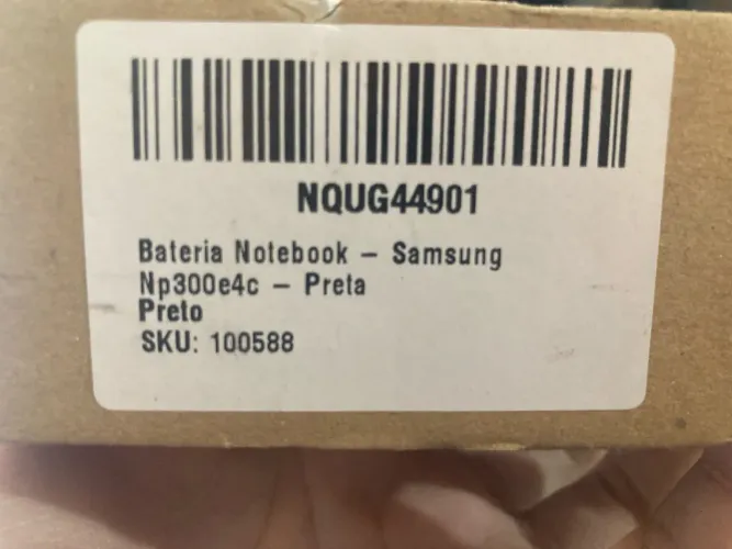 Bateria Notebook Samsung NP300e4c Preta