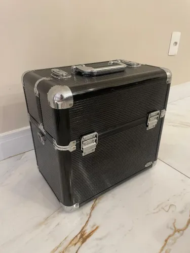 Maleta (grande) de Maquiagem Profissional Grande- Elegância e Organização