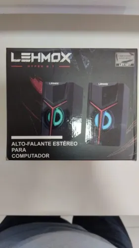 Caixa de som LEHMOX HYPER GT p/ computador