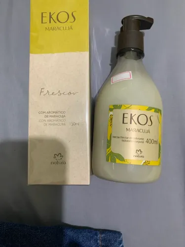 Colônia maracujá natura e hidratante corporal