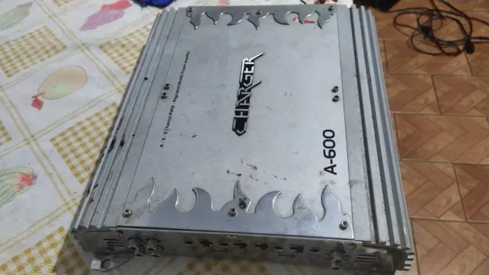 Módulo Amplificador CHARGER A-600 - 600W de Potência! ?