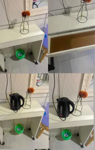 Escrivaninha com rodízio 130,00