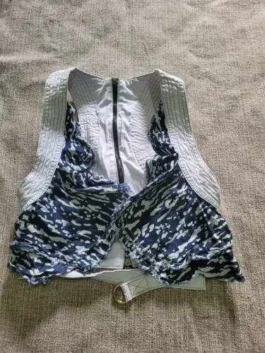 Colete Jeans Estampado marca Morena Rosa 