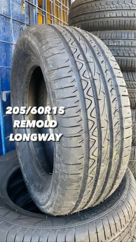 Pneu Remold Longway 205/60 Aro 15