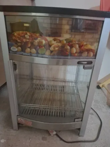 Vitrine quente para Lanchonete