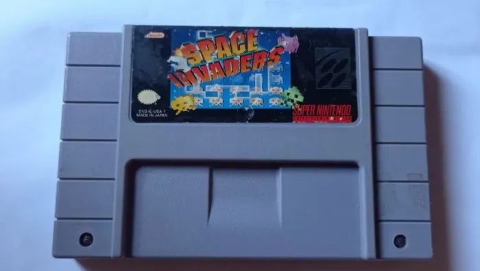 Jogo Space Invaders para super Nintendo original