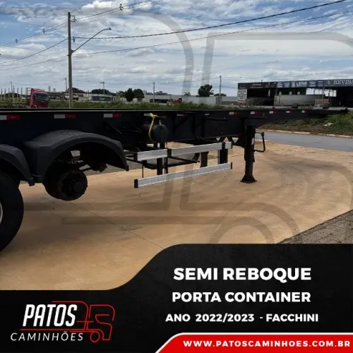 SEMI REBOQUE FACCHINI PORTA CONTAINER 2022/2023