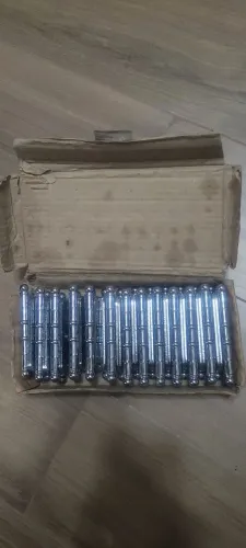 Dobradiças Cromadas para Portas e Janelas