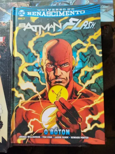 HQ Batman Flash - O Botão - Universo DC Renascimento